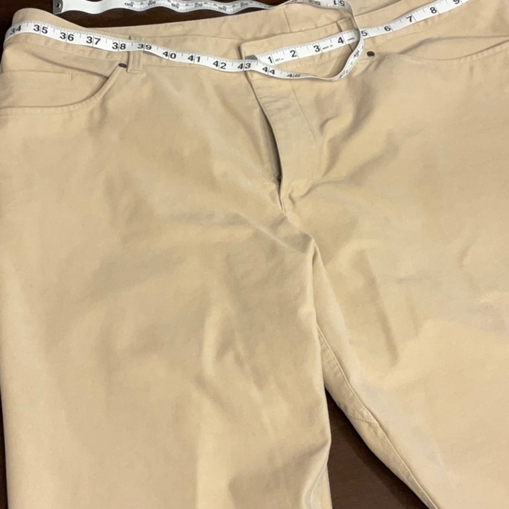 Men's Lululemon 5 pocket UtilitechTan Pants